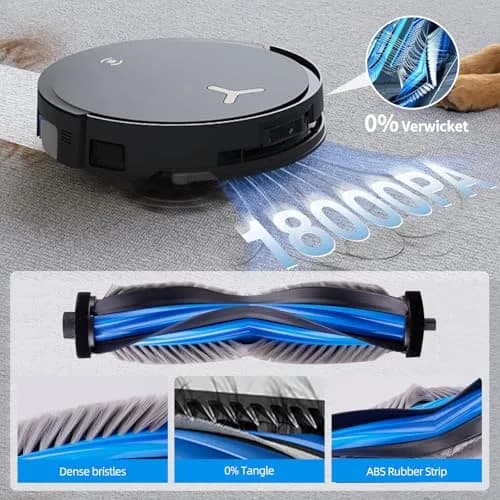 EOVWAEO 21-Piece Robot Vacuum Accessory Kit for ECOVACS DEEBOT X8 PRO OMNI / X8 OMNI | Includes Main Brush, Side Brushes, Mops, Filters, and Dust Bags thumbnail 3