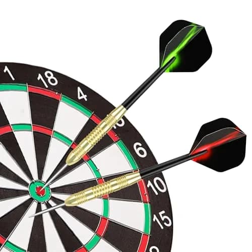 Accmor 24g Steel Tip Darts Set, 12 Pack Metal Darts with PVC Shafts & Flights | Precision Machined Barrels for All Skill Levels thumbnail 5
