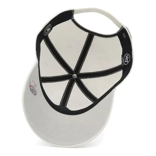 47 Women's Classic NY White Baseball Cap | Adjustable Cotton Headwear for All Seasons thumbnail 4