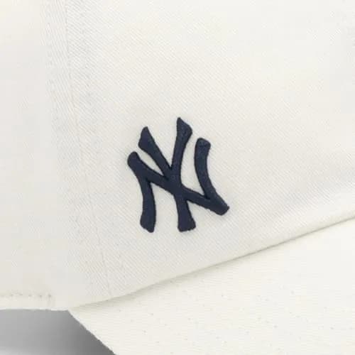 47 Women's Classic NY White Baseball Cap | Adjustable Cotton Headwear for All Seasons thumbnail 5