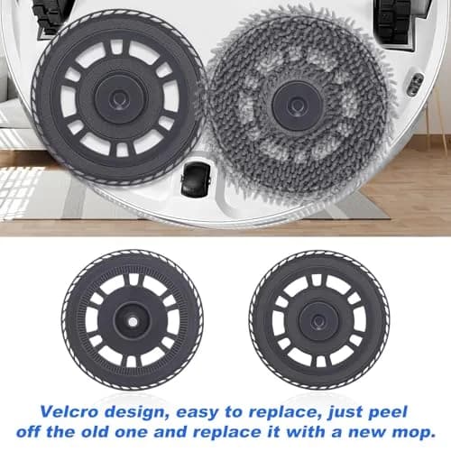 Sgizoku Mop Pad Plate Holder 2 Pack for Dreame L10s Ultra Series & Mova E30 | 7.6 cm (3 in) Length thumbnail 4