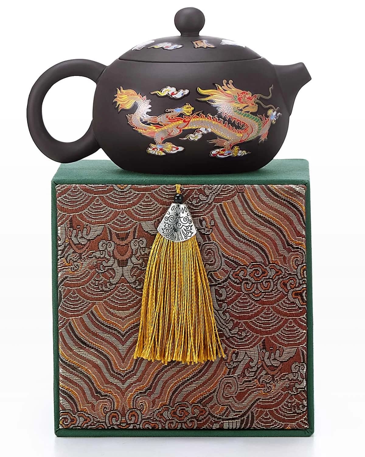 TEAVOR Handmade Color-Changing Yixing Clay Teapot 8.5oz | Enchanted Purple Clay Chinese Tea Kettle — 8.5oz Teapot