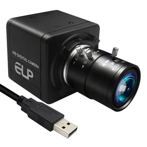 MMlove 1080P FHD USB Camera 4X Optical Zoom Manual Focus Low Light Plug & Play thumbnail 1
