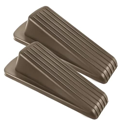 JZWBLILY Premium Rubber Door Stopper Wedge 3.1 cm (1.2") | Keeps Doors Securely Open thumbnail 1