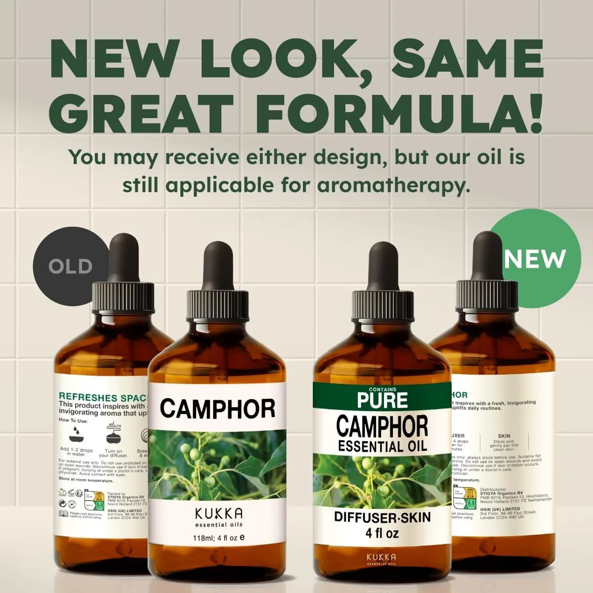 KUKKA Essential Oils Pure Camphor Oil | Hair, Skin, Diffuser, Aromatherapy & Soap Making Scent (4 Fl Oz / 118 ml) - view 7