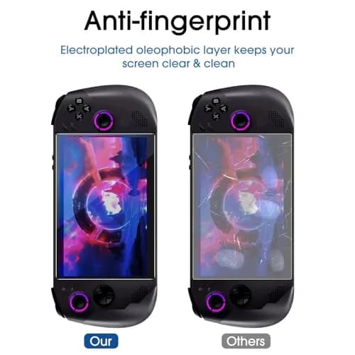 amFilm Tempered Glass Screen Protector for Lenovo Legion Go S 8.0'' | 2 Pack Ultra HD 9H Hardness thumbnail 6