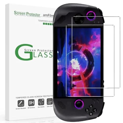 amFilm Tempered Glass Screen Protector for Lenovo Legion Go S 8.0'' | 2 Pack Ultra HD 9H Hardness thumbnail 1
