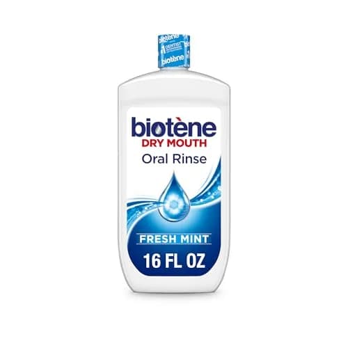 Biotène Oral Rinse Mouthwash for Dry Mouth, Fresh Mint 473ml (16 fl oz) | Soothes and Lubricates for 4 Hours thumbnail 1