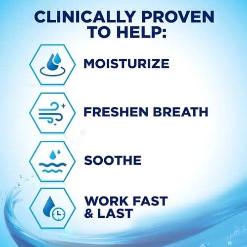 Biotène Oral Rinse Mouthwash for Dry Mouth, Fresh Mint 473ml (16 fl oz) | Soothes and Lubricates for 4 Hours thumbnail 3