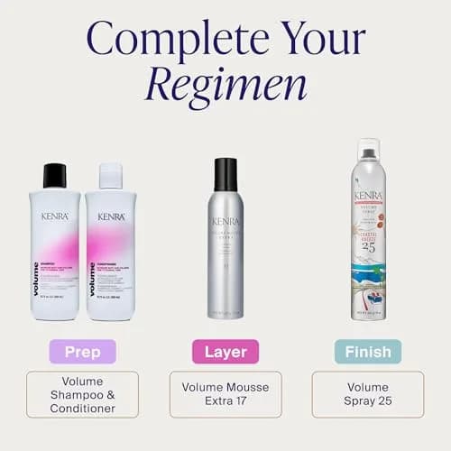 Kenra Professional Volume Spray 25 Coastal Breeze 296ml (10 oz) | Super Hold Finishing Hairspray with Humidity Resistance thumbnail 6