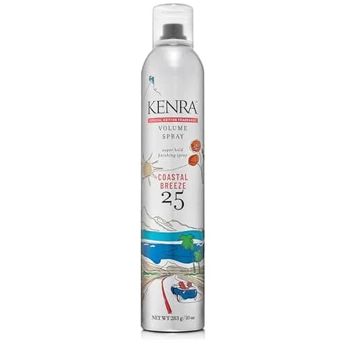 Kenra Professional Volume Spray 25 Coastal Breeze 296ml (10 oz) | Super Hold Finishing Hairspray