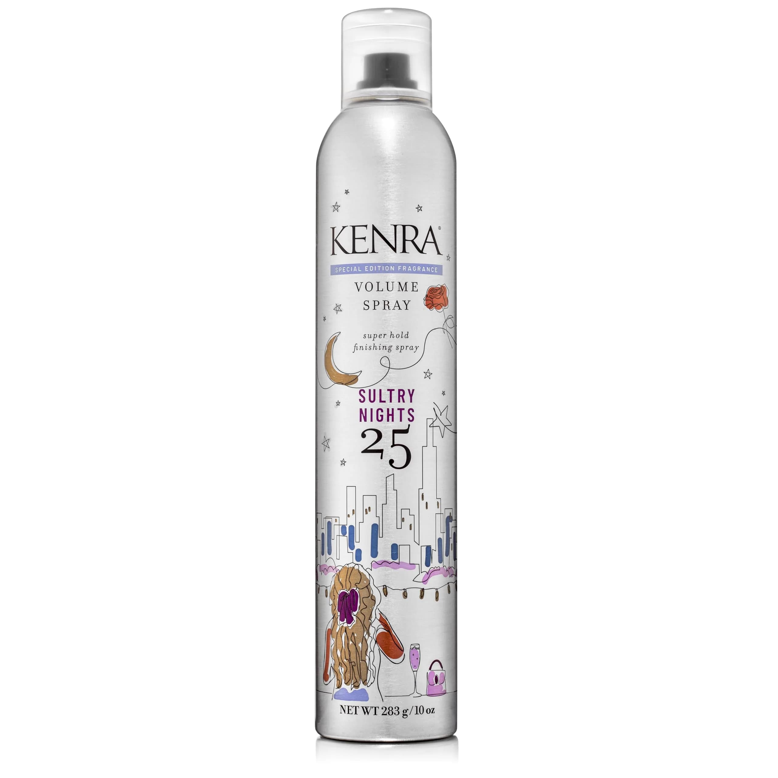 Kenra Volume Spray 25 Sultry Nights Super Hold Finishing Hairspray 10 oz | Wind & Humidity Resistant - main product image