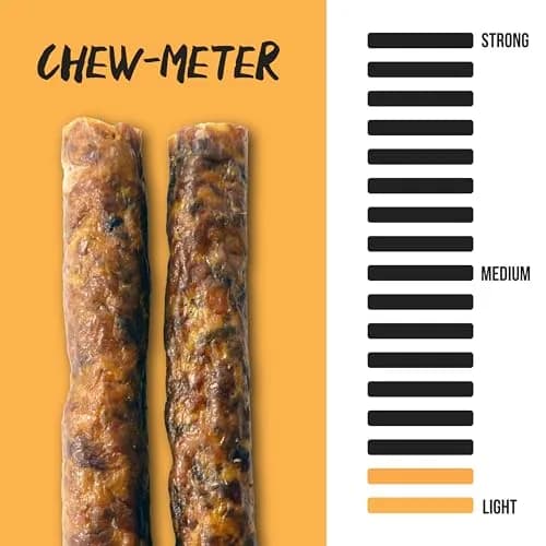 Grillerz Slow Roasterz Pork Sausages 2 Count | Rawhide-Free, High-Protein, USA-Imported thumbnail 5