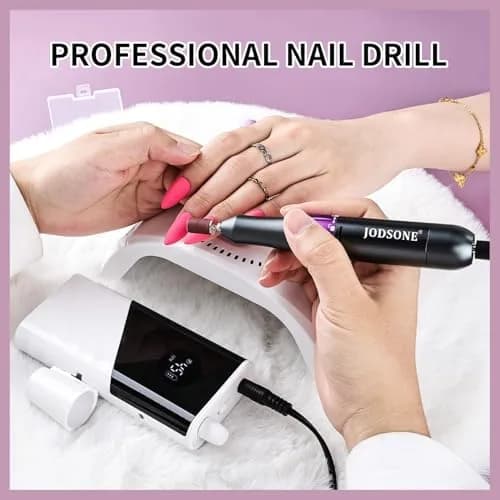 JODSONE Rechargeable Nail Drill 45000 RPM | Low Noise Portable for Home & Salon thumbnail 7