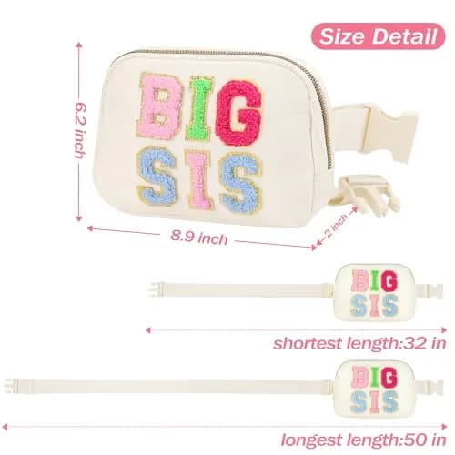 JTENGTOP Big Sister Gifts for Girls | Set of 5, Heartfelt & Practical (70-120 chars) thumbnail 5