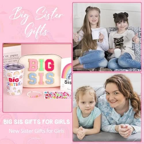 JTENGTOP Big Sister Gifts for Girls | Set of 5, Heartfelt & Practical (70-120 chars) thumbnail 7