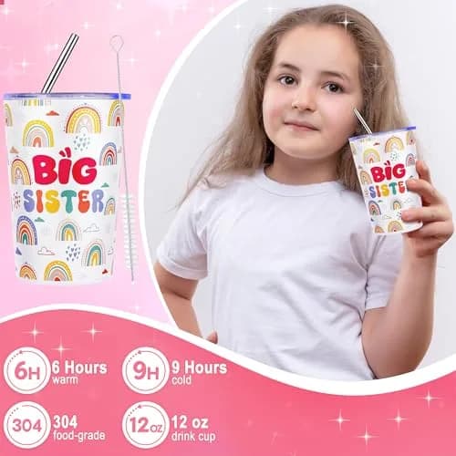 JTENGTOP Big Sister Gifts for Girls | Set of 5, Heartfelt & Practical (70-120 chars) thumbnail 2