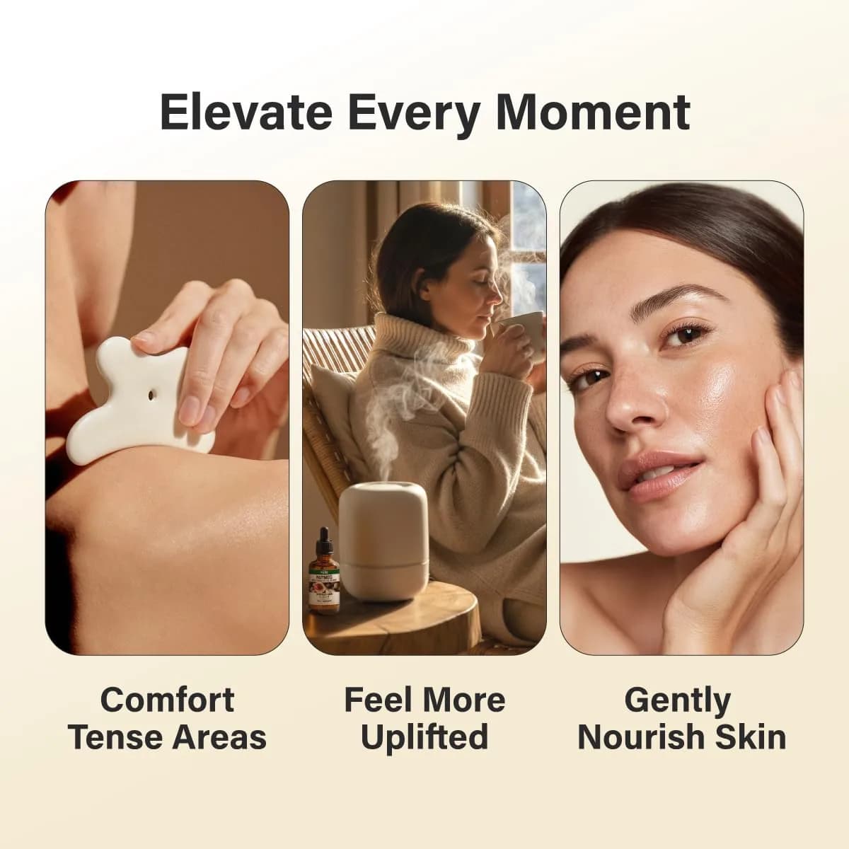 Kukka Nutmeg Essential Oil for Skin & Diffuser - 30ml (1 Fl Oz) | Pure, GC-MS Tested - view 4