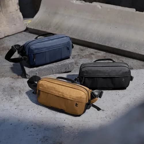 tomtoc 5.5L X-Pac Sling Crossbody Bag for Nintendo Switch 2/ROG Xbox Ally X | Waterproof Urban Travel Companion thumbnail 8