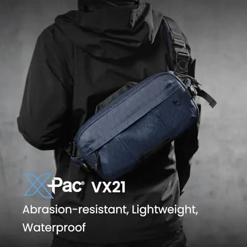 tomtoc 5.5L X-Pac Sling Crossbody Bag for Nintendo Switch 2/ROG Xbox Ally X | Waterproof Urban Travel Companion thumbnail 2