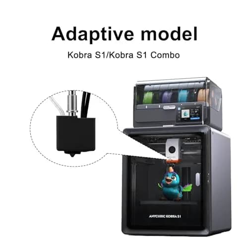 SeulQirw Kobra S1/S1 Combo 3D Printer Hotend Kit 0.4mm | Compatible with ANYCUBIC S1/S1C (70-120c) thumbnail 2