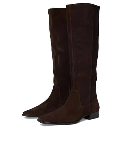 Vagabond Women's Nella Suede Boots, Java, Size 6 | Timeless Tall Knee-High Style thumbnail 1