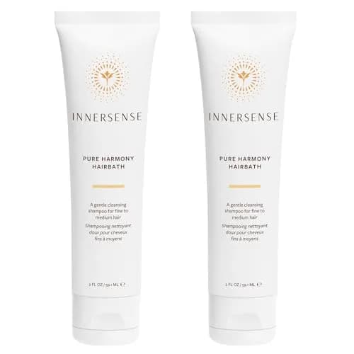 INNERSENSE Organic Beauty Pure Harmony Hairbath Shampoo 200ml (6 Fl Oz) | Gentle Cleansing for Fine to Medium Hair thumbnail 1