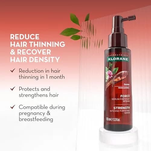 Klorane Thickening Hair Serum with Quinine & Biotin 100ml (3.3 Fl Oz) | Clinically Proven Hair Thinning Treatment thumbnail 2
