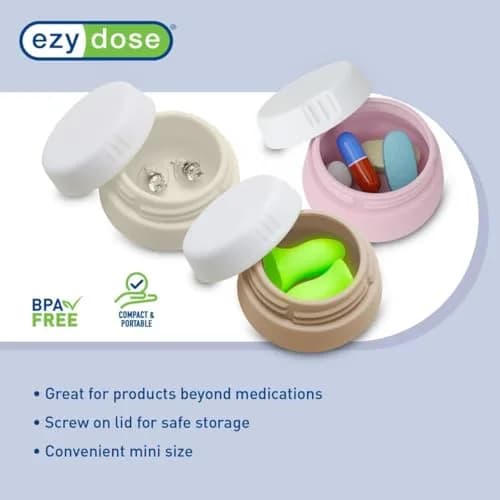EZY DOSE Reusable Silicone Storage Jar 3.5oz (100ml) | BPA-Free, Leak-Resistant, TSA-Approved thumbnail 5
