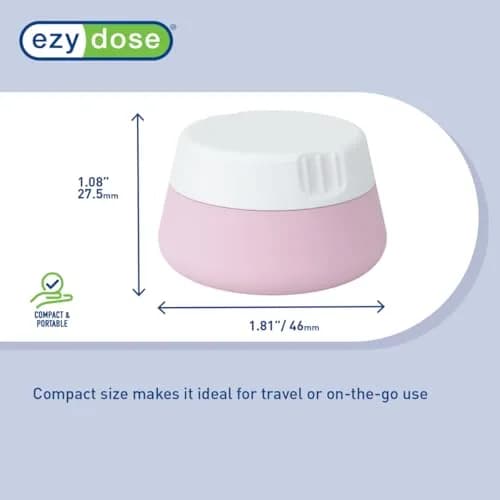 EZY DOSE Reusable Silicone Storage Jar 3.5oz (100ml) | BPA-Free, Leak-Resistant, TSA-Approved thumbnail 2