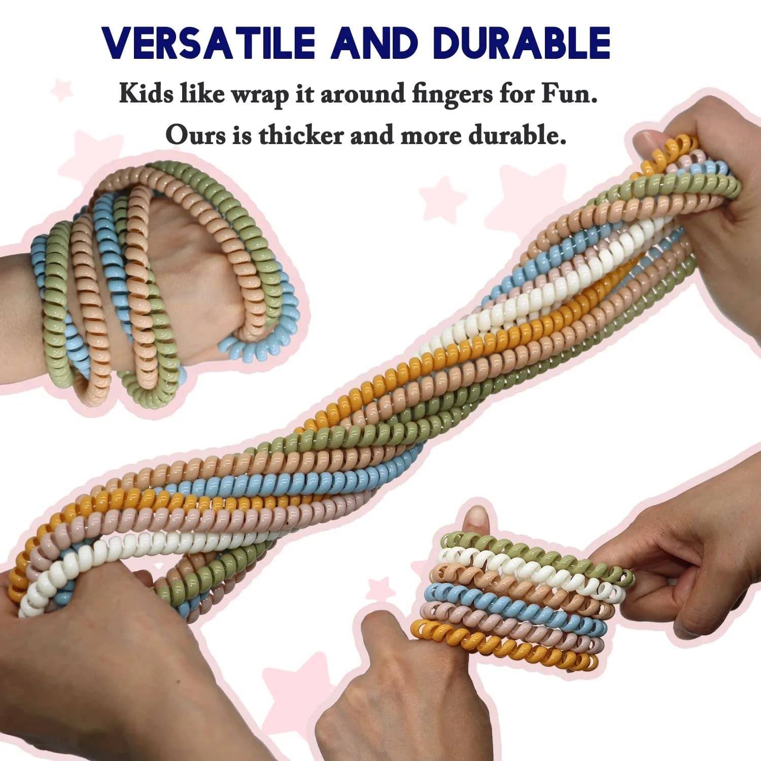Olugu 12 Pcs Neutral Sensory Chew Necklace | BPA-Free Oral Motor Aids for Kids - view 3