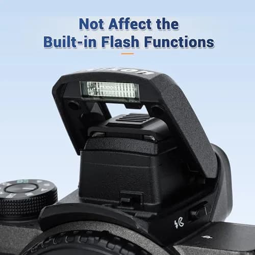JJC 4PCS Upgraded Hot Shoe Cover w Full Coverage for Nikon Z7 II Z9 Z8 Zf Zfc | Full Metal Edge Protection thumbnail 4
