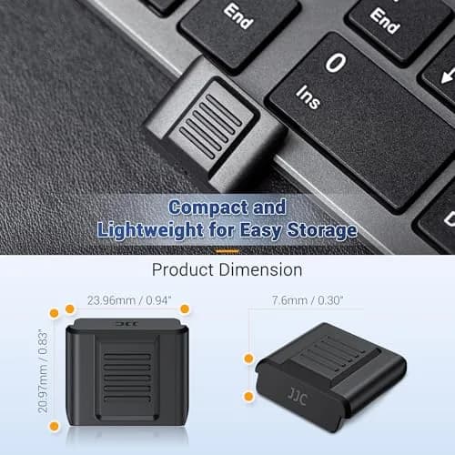 JJC 4PCS Upgraded Hot Shoe Cover w Full Coverage for Nikon Z7 II Z9 Z8 Zf Zfc | Full Metal Edge Protection thumbnail 5