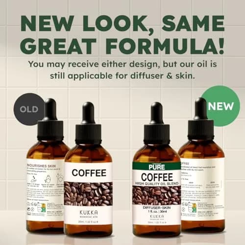 KUKKA Coffee Essential Oil 30ml (1.02 Fl Oz) | Authentic Aroma for Diffusers, Skin & DIY thumbnail 7