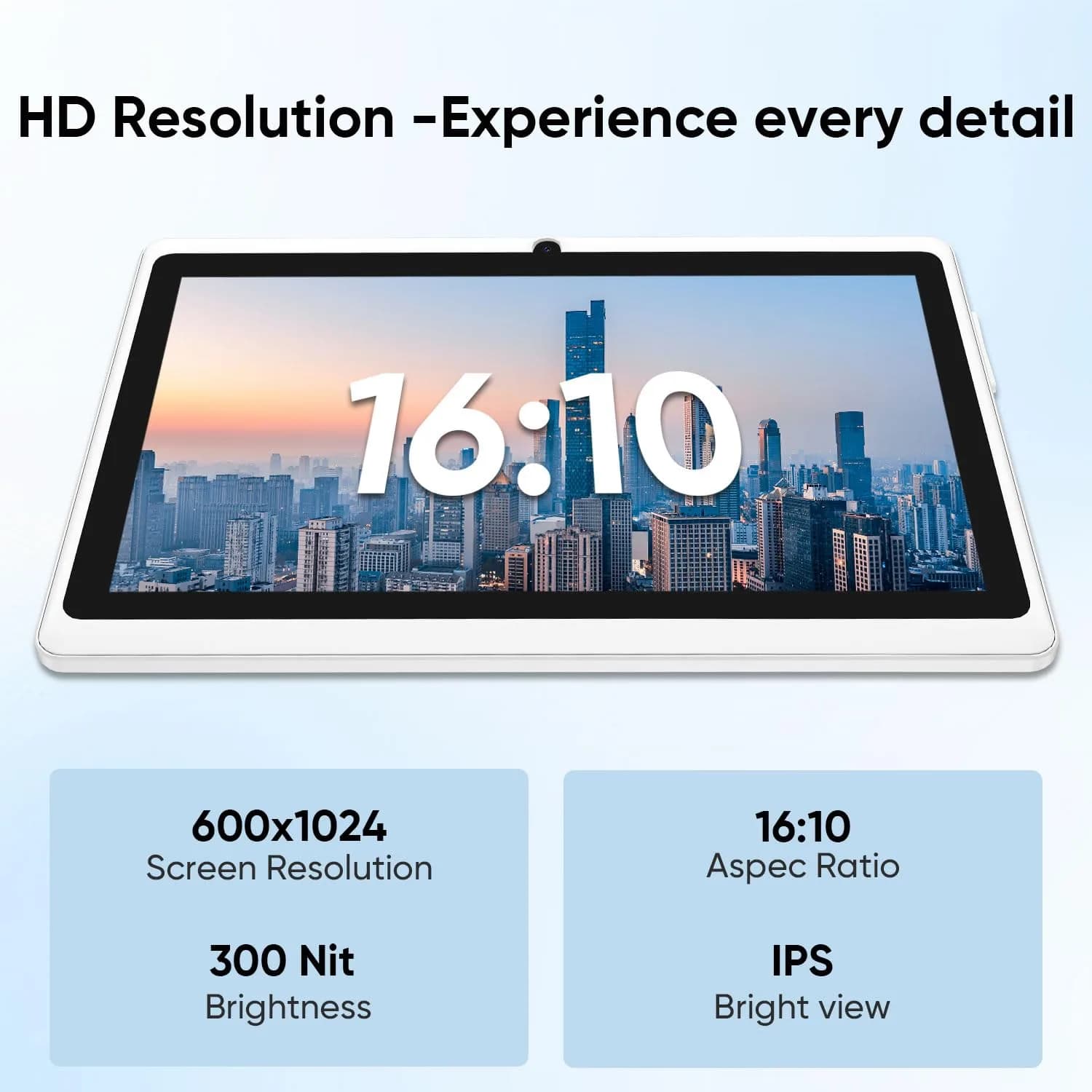 HNVHNV Android Tablet 7 Inch Tablet, 6GB RAM 32GB ROM 1TB Expansion, Quad-core Processor, Dual Camera, Pink - view 5