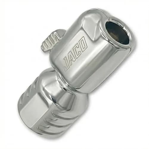 JACO Lightning S-Series Tire Air Chuck 1/4" F-NPT Open Flow | Patented Push-to-Lock Self-Locking Nozzle thumbnail 1