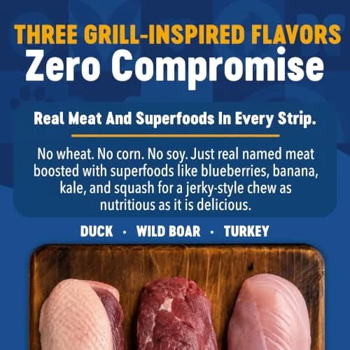 Finley's Turkey Griller Strips Dog Treats 14.5oz | Savory Jerky-Style Chew for Dogs thumbnail 6