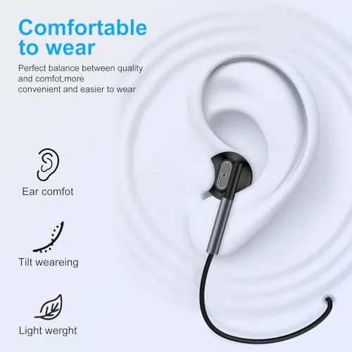 VIFIGEN USB C Wired Earbuds with Microphone | HiFi Stereo Sound, Noise Isolation, 1.2m (4ft) Cable thumbnail 8
