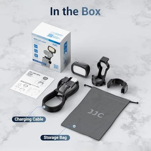 JJC Pocket 3 LED Light for DJI Osmo Pocket 3 & Muse, Magnetic Mini Video Light with 3 Color Modes & 3 Brightness Levels, 15g Lightweight, USB-C Rechargeable thumbnail 7