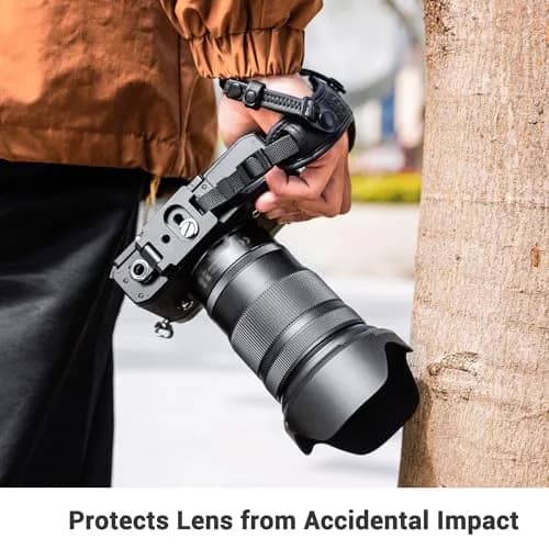 JJC HB-102 Lens Hood for Nikon Z 24-120mm f4 S & 28-400mm f4-8 VR Lenses | Reversible Bayonet Mount Shade thumbnail 4