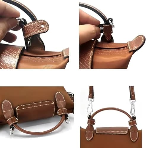 DEVPSISR Adjustable Leather Strap for Longchamp Handbag | 1.2 cm (0.47 inches) Width thumbnail 5
