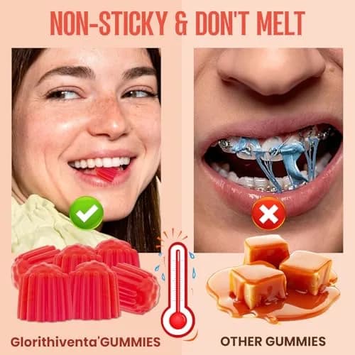 Glorithiventa Cholesterol Supplement Gummies 60 Count | Plant Sterols & Stanols, Red Yeast Rice, Bergamot Extract, Guggul, Mixed Berry Flavor thumbnail 6