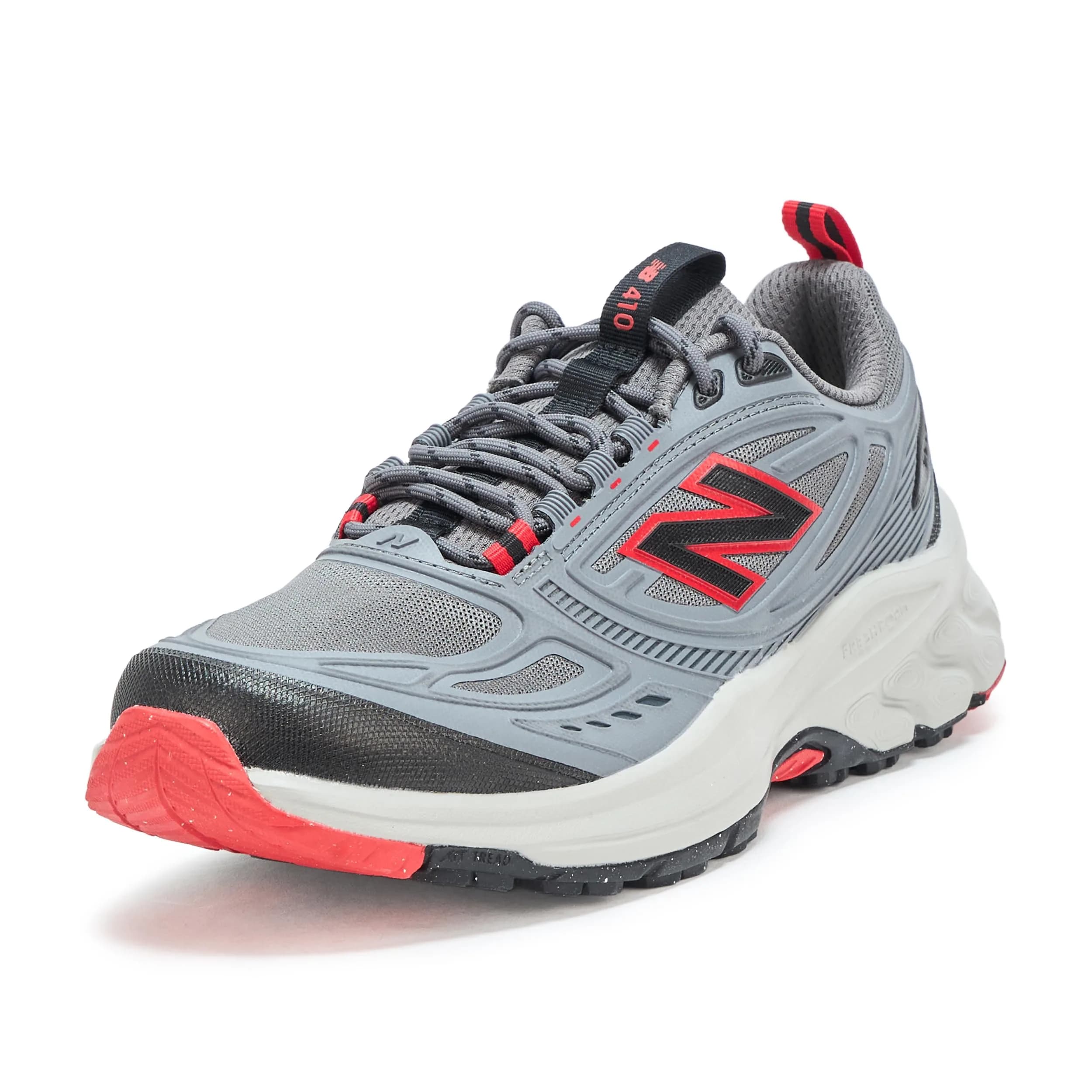 New Balance Men’s 410 V9 Trail Running Shoe 10.5 | All-Terrain Comfort & Support — Castlerock/Black