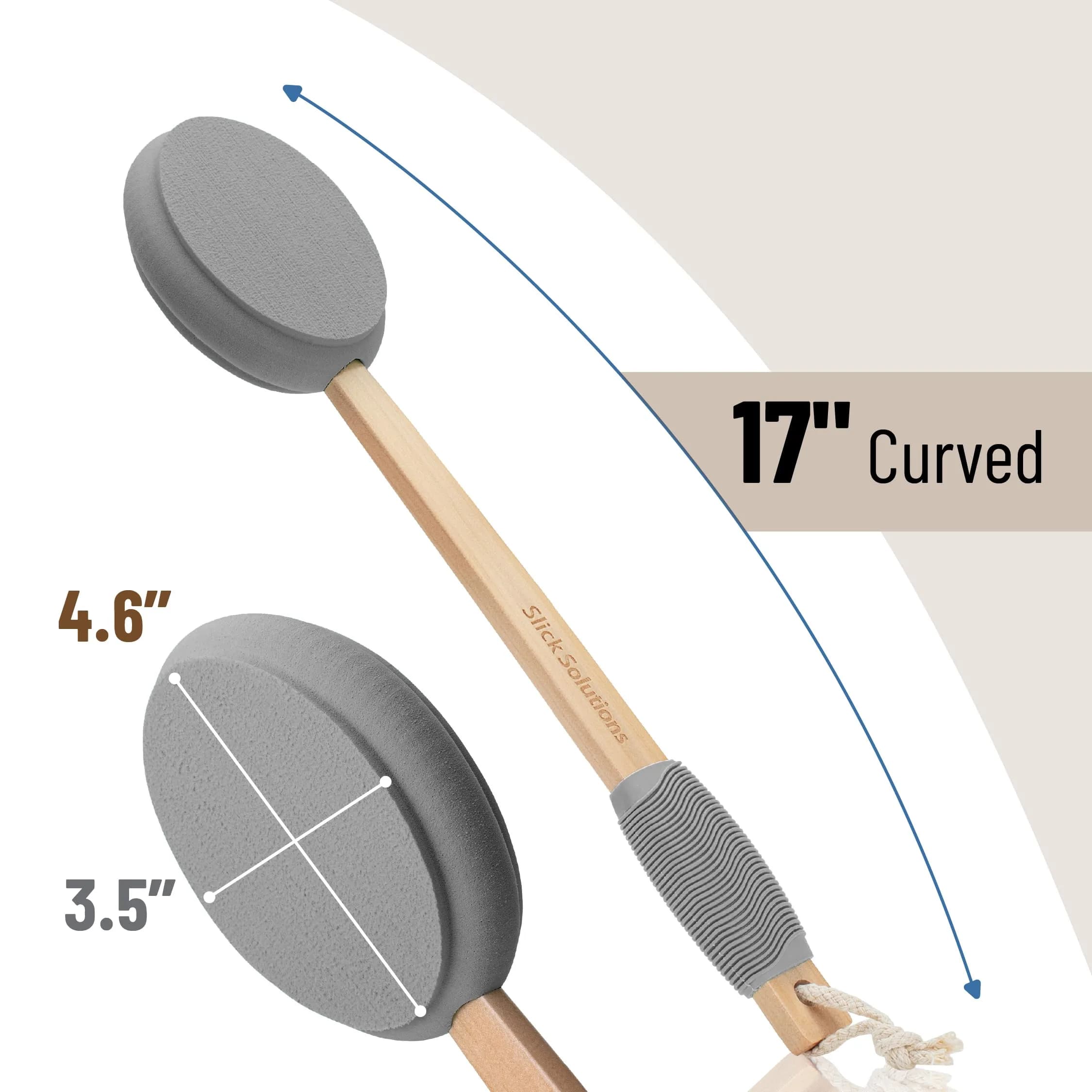 Slick Solutions 17 Inch Lotion Applicator - Gray, 1 Pack | Effortless Back & Body Application - view 2