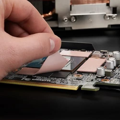 Thermal Grizzly Minus Pad 8 120x20x1.5mm (2 Pack) | High Thermal Conductivity & Compressibility for GPUs & SSDs thumbnail 9