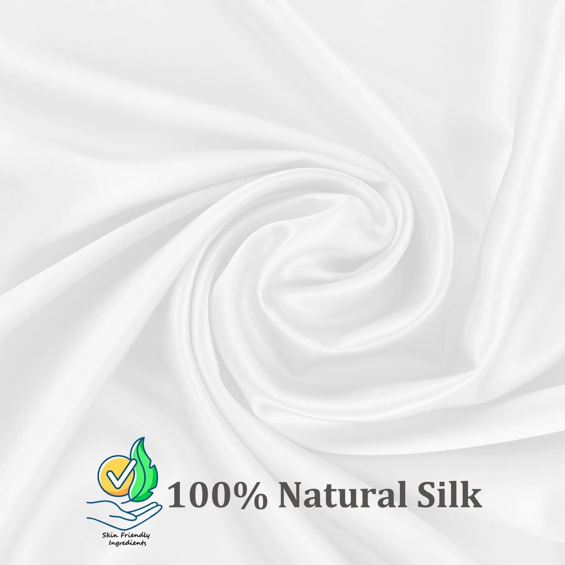 Wuronsa Cooling Silk Ear Pillow with Hole | 23cm (9") x 8.9cm (3.5") - view 2