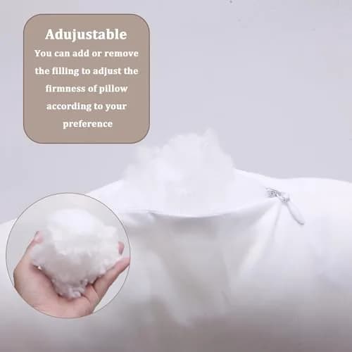 Wuronsa Cooling Silk Ear Pillow with Hole | 23cm (9") x 8.9cm (3.5") thumbnail 3