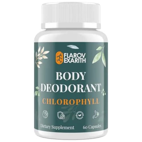 Flarovexarith Women's Body Deodorizing Supplement – Chlorophyll Capsules for Odor, Breath & Gut Detox (60 Caps) | Vegan with Matcha & Apple Cider Vinegar thumbnail 1
