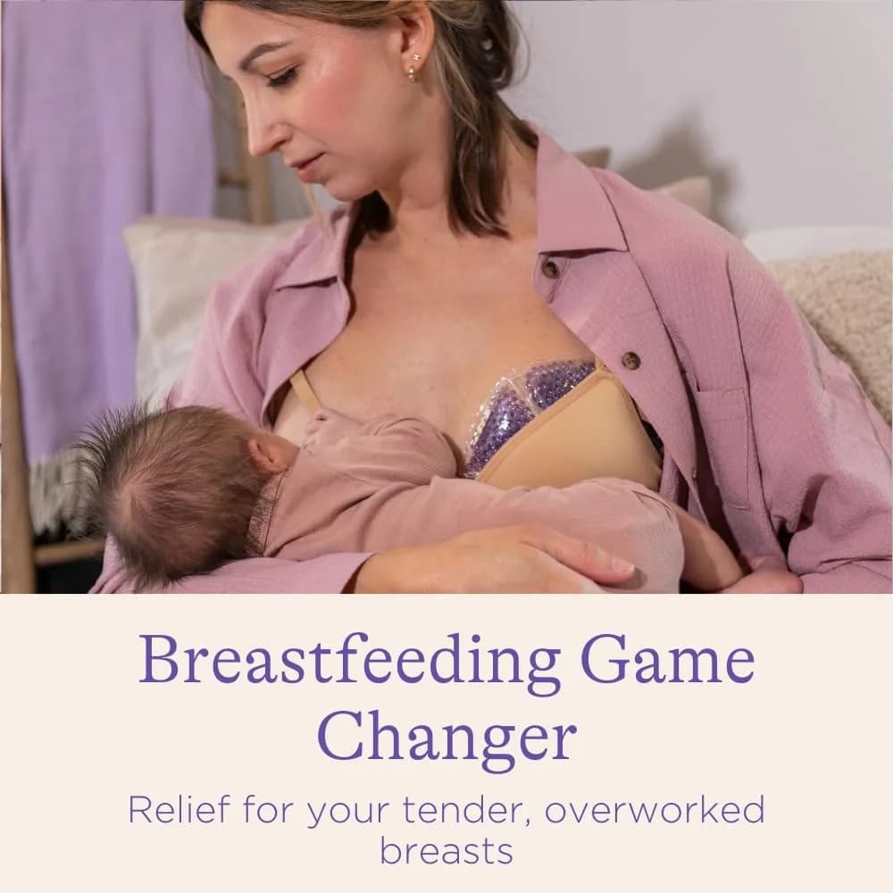 Lansinoh Breast Therapy Packs Hot and Cold 4 Count (226 g / 8 oz) | Lactation Consultant Recommended - view 2
