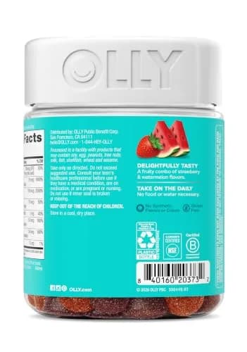 OLLY Teen Girl Multi Gummy Vitamins 100 Count | Supports Healthy Skin and Immune System thumbnail 8